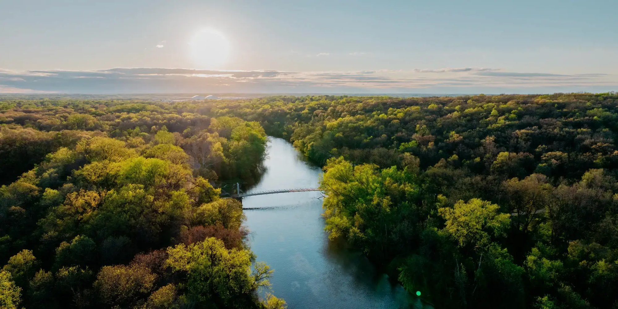 Rock River aerial view